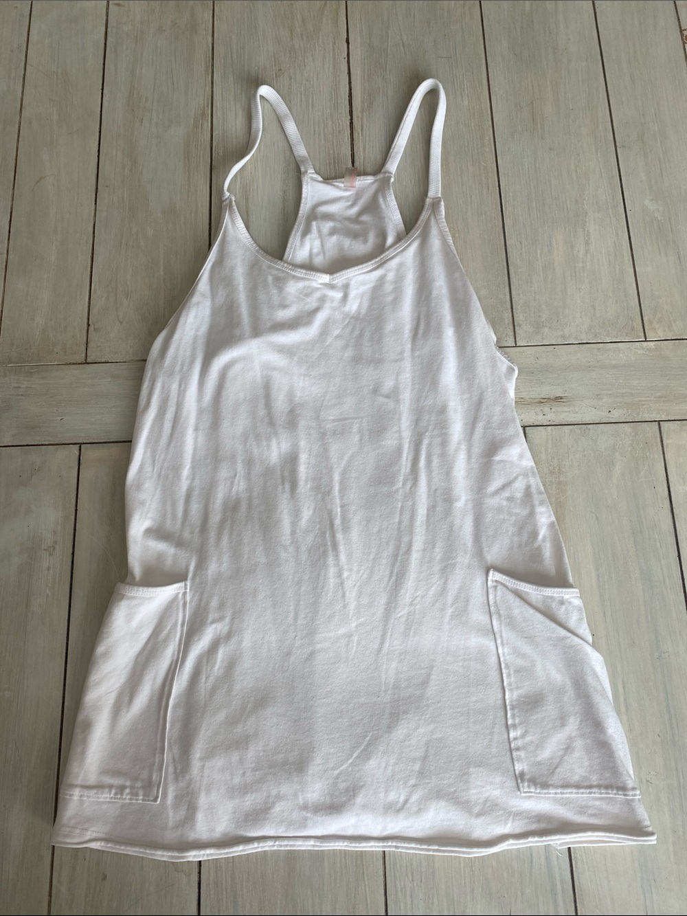 FP Movement White Athletic Dress Romper Small